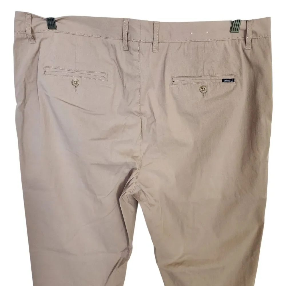 Johnnie-O Men's Pants 40x32 Prep-Formance Light Khaki Chinos Excellent Condition